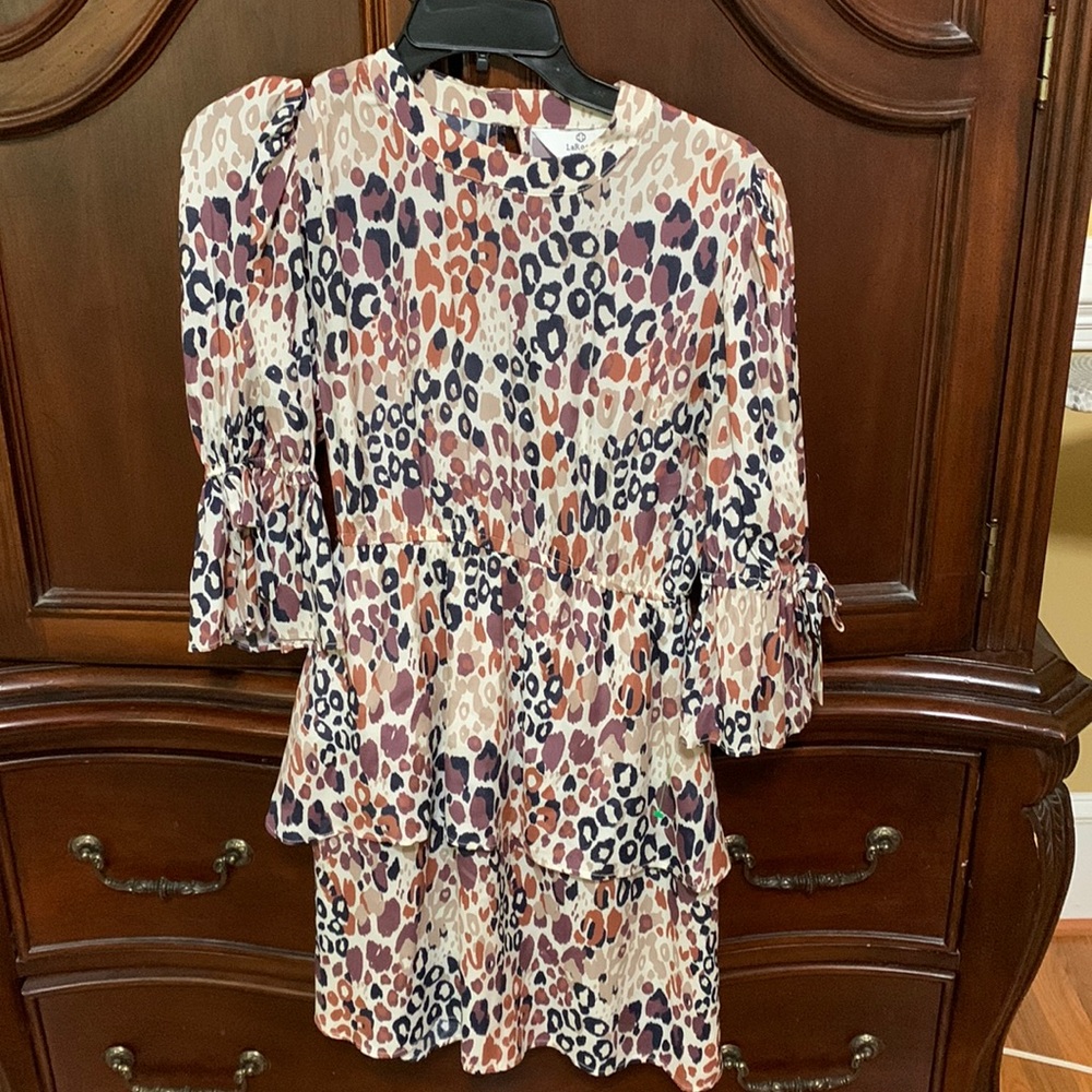 LaRoque leopard print dress